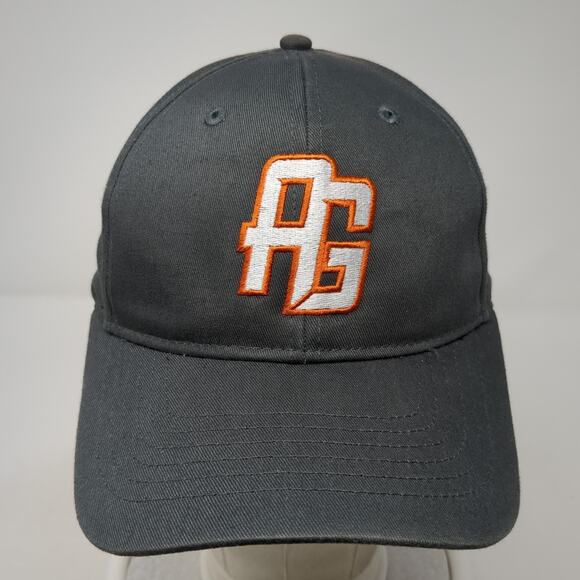 Austin Gilgronis Strapback Baseball Cap Gray OS Adjustable 6 Panel Sportsman - Picture 2 of 9